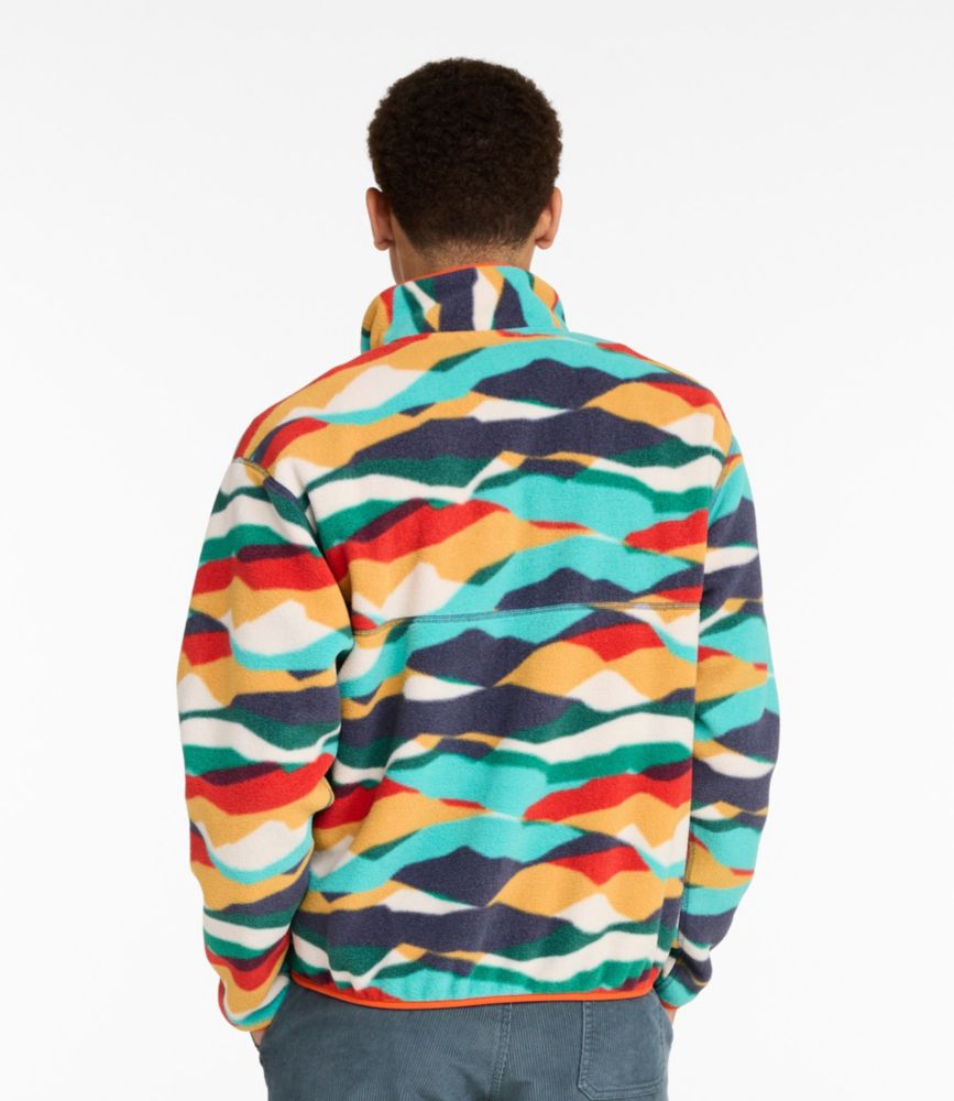 Adults' Bean's Classic Fleece Pullover, Print