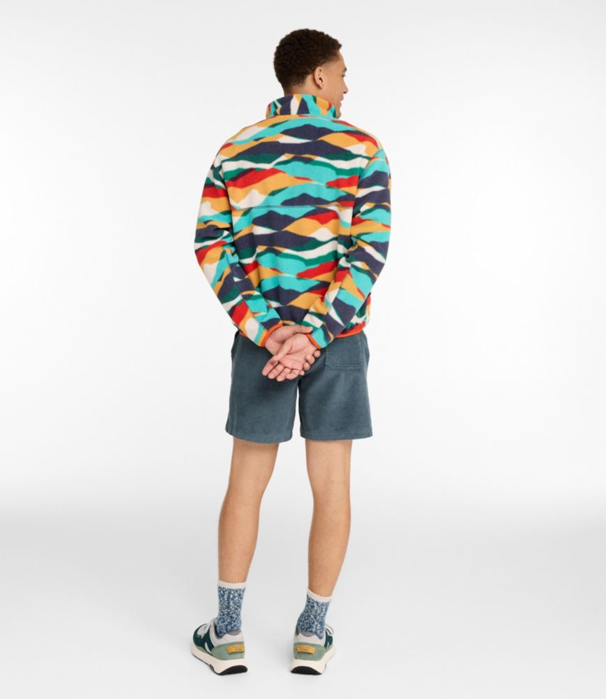 Adults' Bean's Classic Fleece Pullover, Print