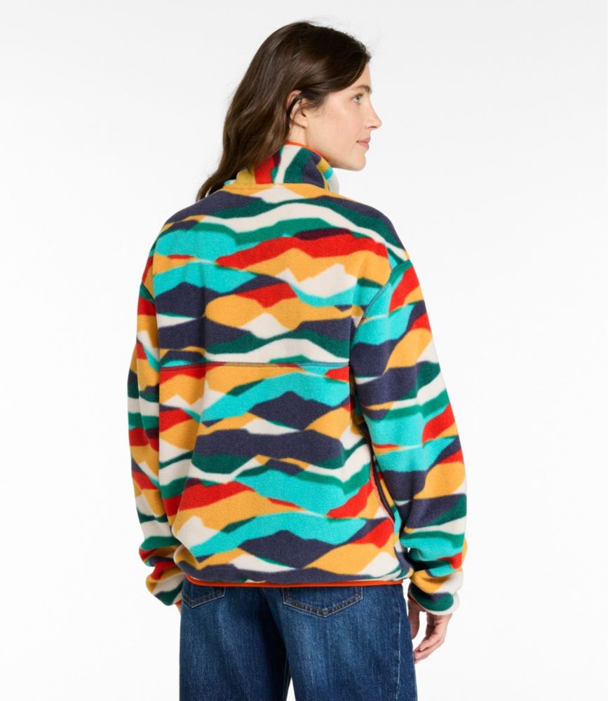 Adults' Bean's Classic Fleece Pullover, Print