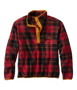 Adults' Bean's Classic Fleece Pullover, Print