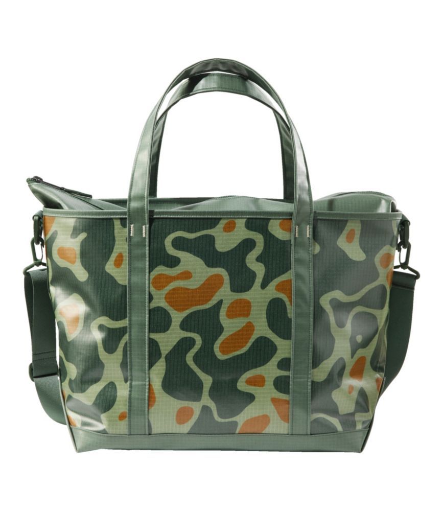 Angler's Lightweight Tote, Print, Bay Leaf Topo, small image number 2