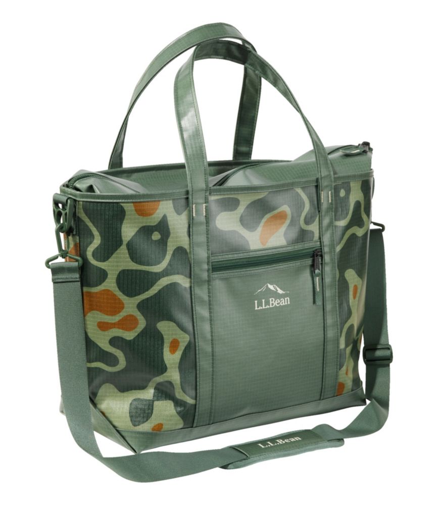 Angler's Lightweight Tote, Print, Bay Leaf Topo, small image number 1