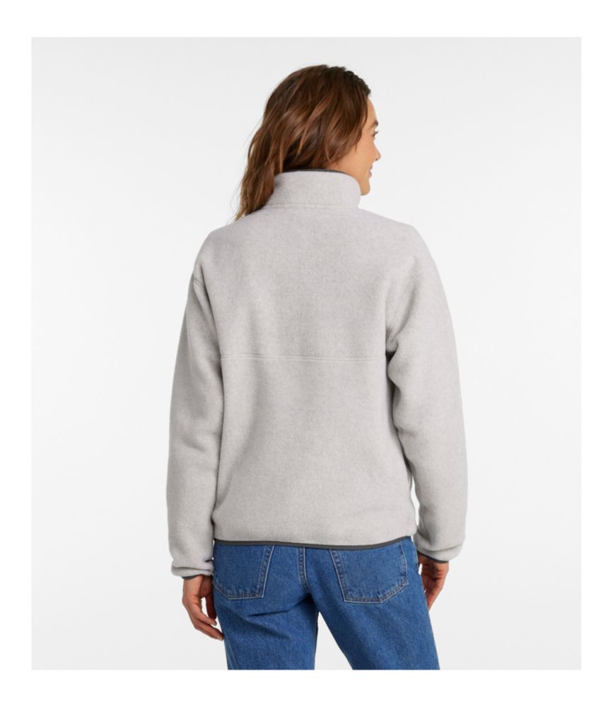 Adults' Bean's Classic Fleece Pullover, Field Gold, small image number 3