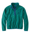 Unisex Classic Snap Fleece Pullover, Rustic Green, small image number 0