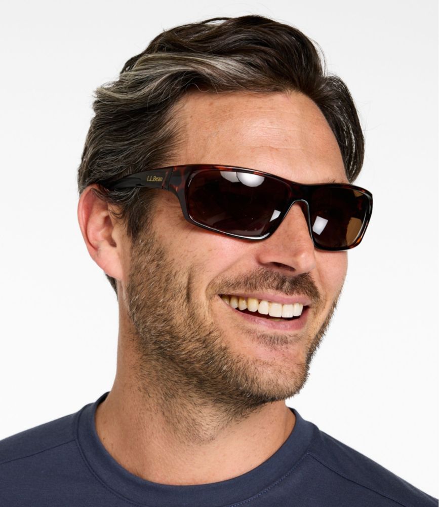 Adults' L.L.Bean PocketWater Polarized BiFocal Sunglasses, Shiny Dark Demi/Brown, small image number 6