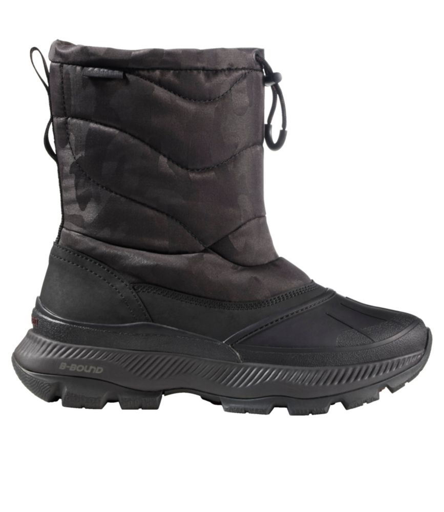 Women's Storm Chaser 6 Quilted Pull-On Boots, Waterproof Insulated, Classic Black, small image number 1