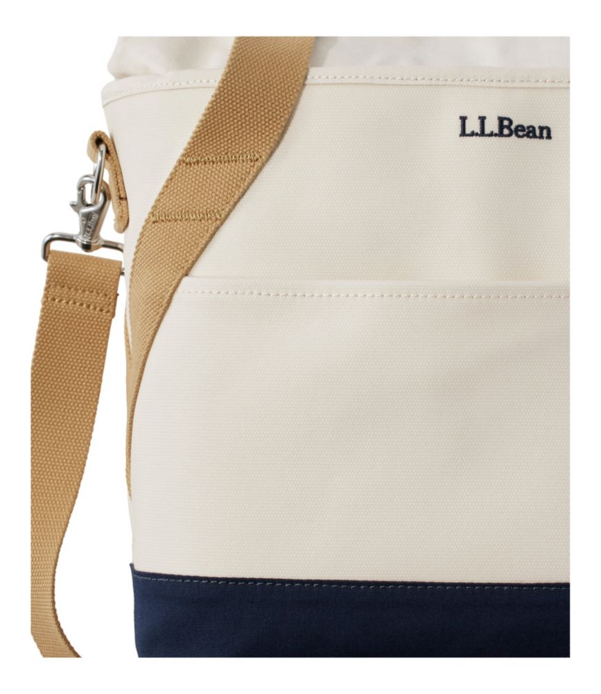 Nor'easter Insulated Tote, Medium, Classic Navy/Cream/Canyon Khaki, small image number 5