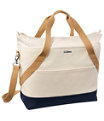 Nor'easter Insulated Tote, Large, Classic Navy/Cream/Canyon Khaki, small image number 0