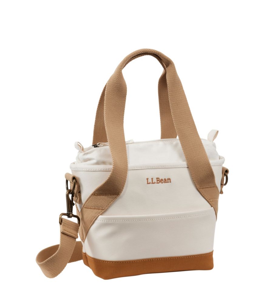 Nor'easter Insulated Tote, Small, Dark Bronze/Cream/Canyon Khaki, small image number 1
