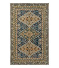 Woodland Wool Hooked Rug
