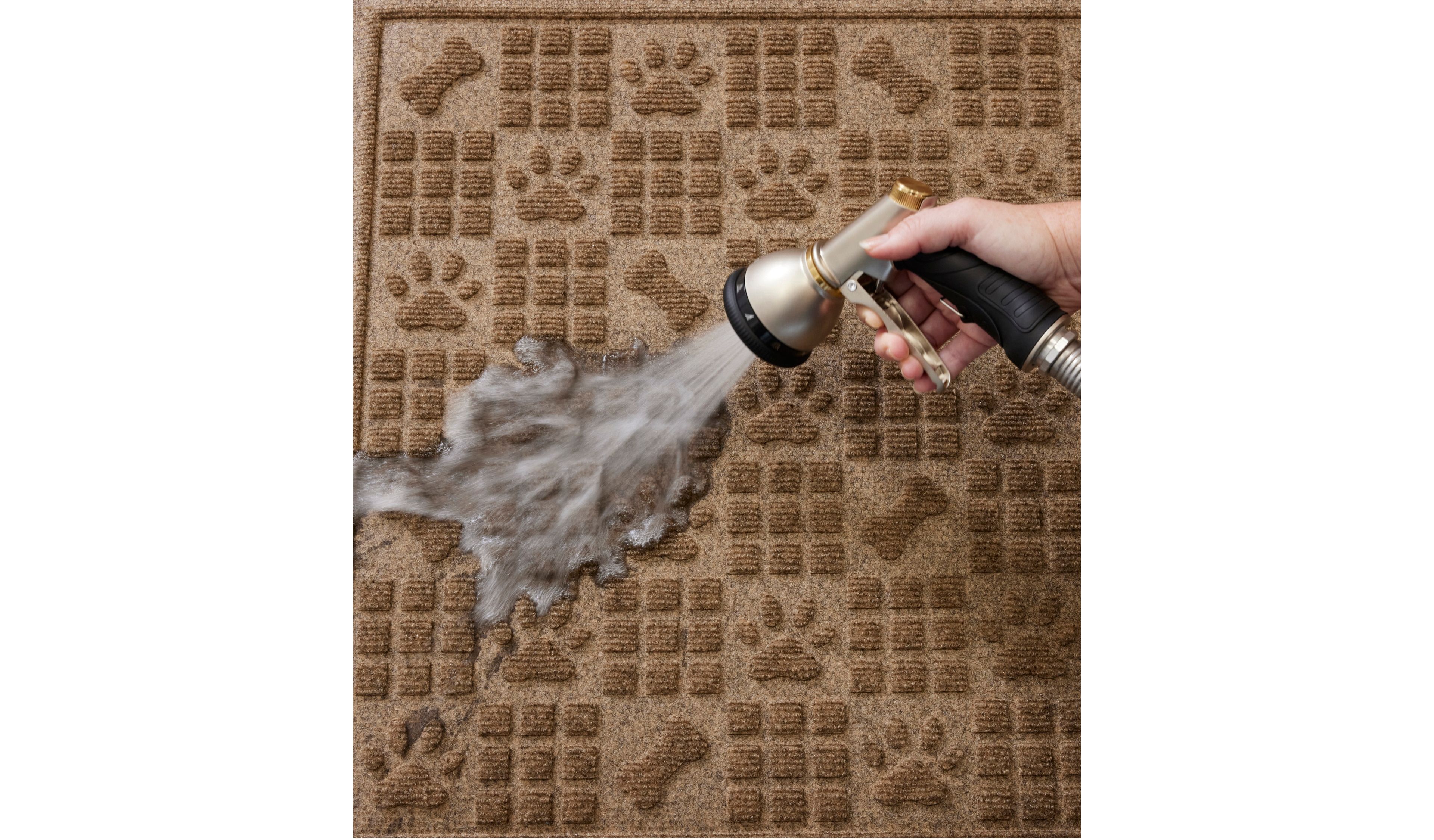 Waterhog Dog Bones and Paws Mat