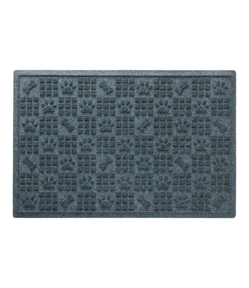 Waterhog Paws and Bones Doormat, 2' x 3' - Blue