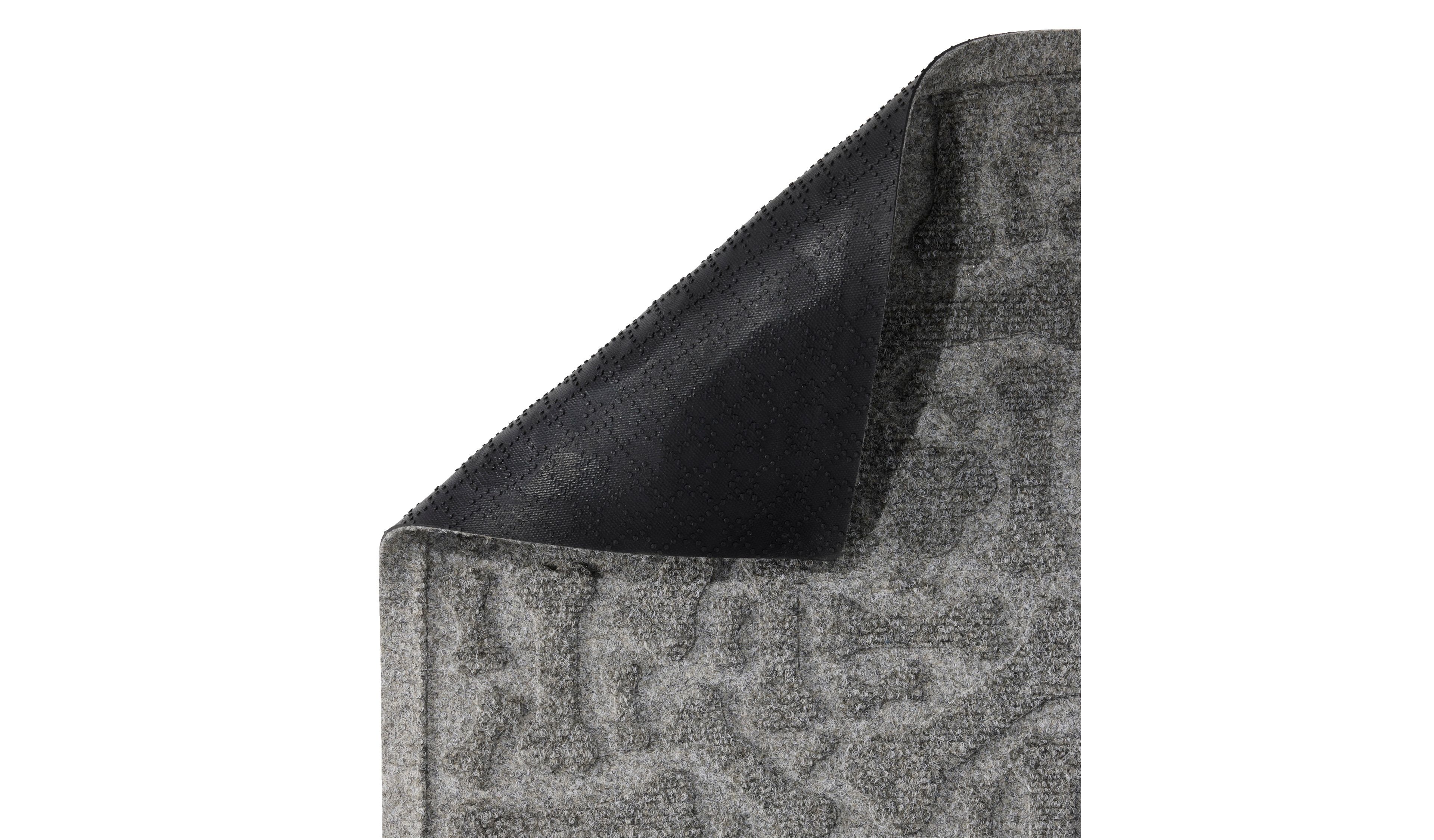 Recycled Waterhog Wide Doormat, Scattered Bones