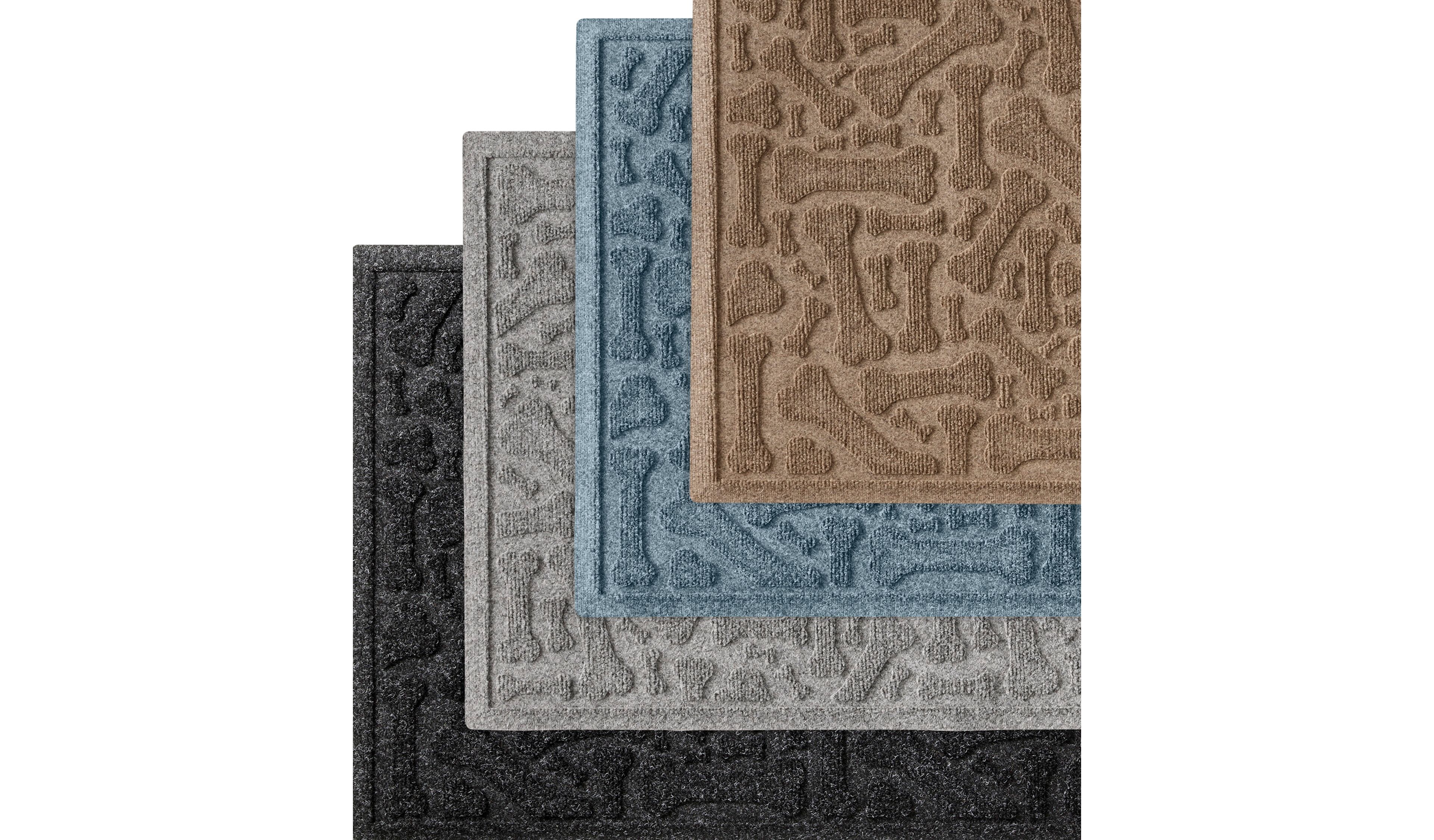 Recycled Waterhog Wide Doormat, Scattered Bones