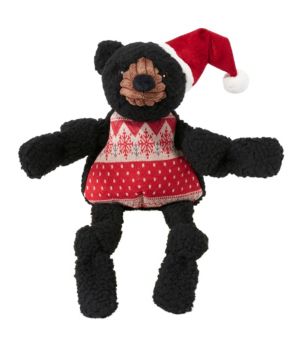 Holiday Knottie Dog Toy, Nordic Bear