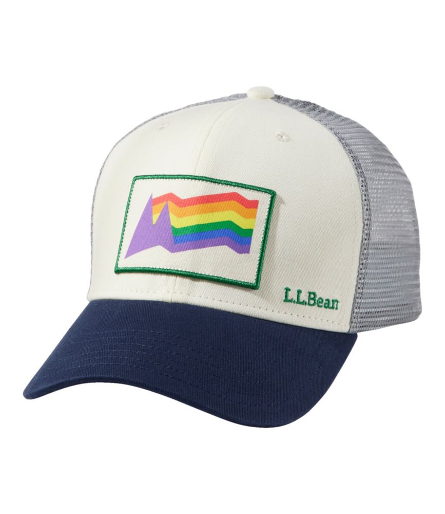 Adults. L.L.Bean Trucker Hat, Natural Tree, small image number 1