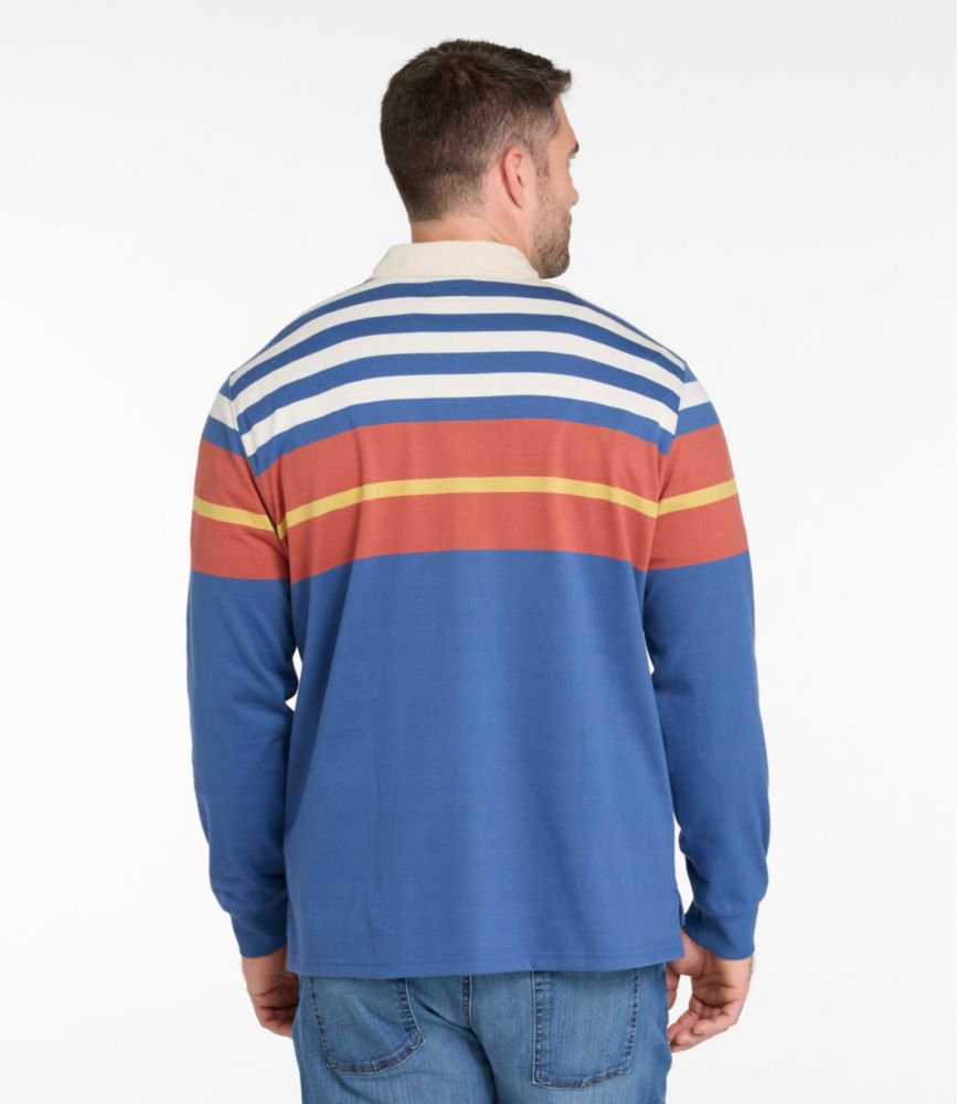 Men's Bean's Vintage Soft Rugby, Chest Stripe