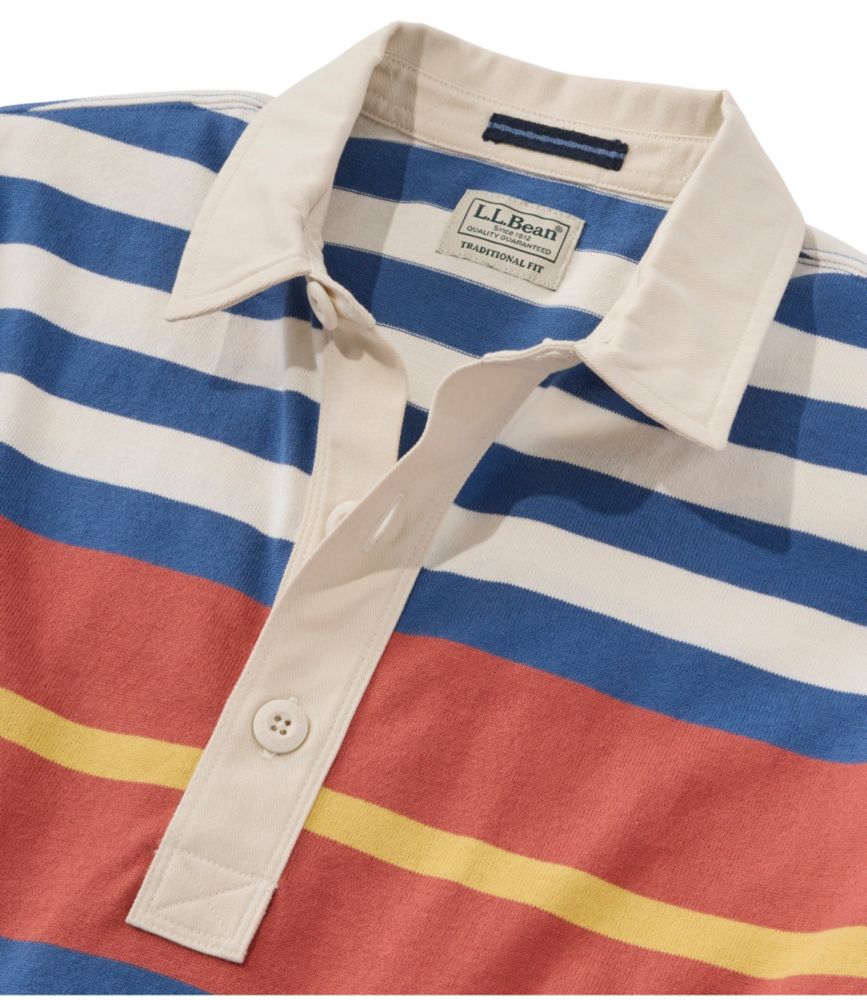Men's Bean's Vintage Soft Rugby, Chest Stripe