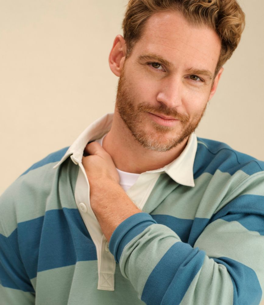 Men's Bean's Vintage Soft Rugby, Stripe