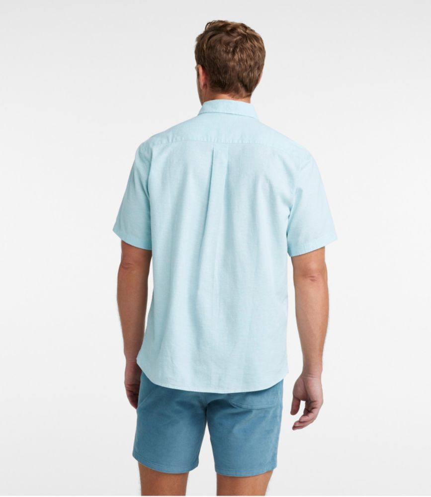 Men's Backyard BBQ Shirt, Short-Sleeve, Traditional Untucked Fit, , small image number 3