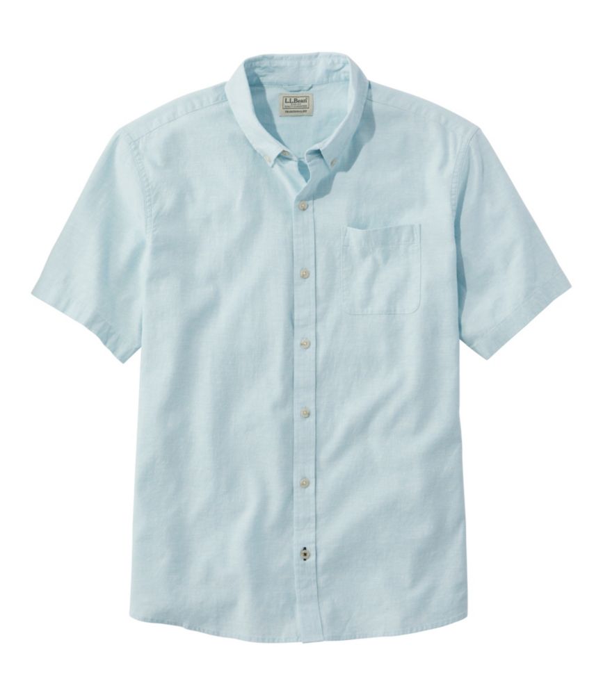 Men's Backyard BBQ Shirt, Short-Sleeve, Traditional Untucked Fit, , small image number 1
