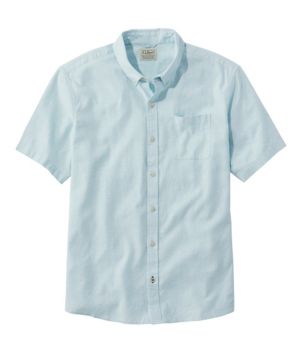 Men's Backyard BBQ Shirt, Short-Sleeve, Traditional Untucked Fit