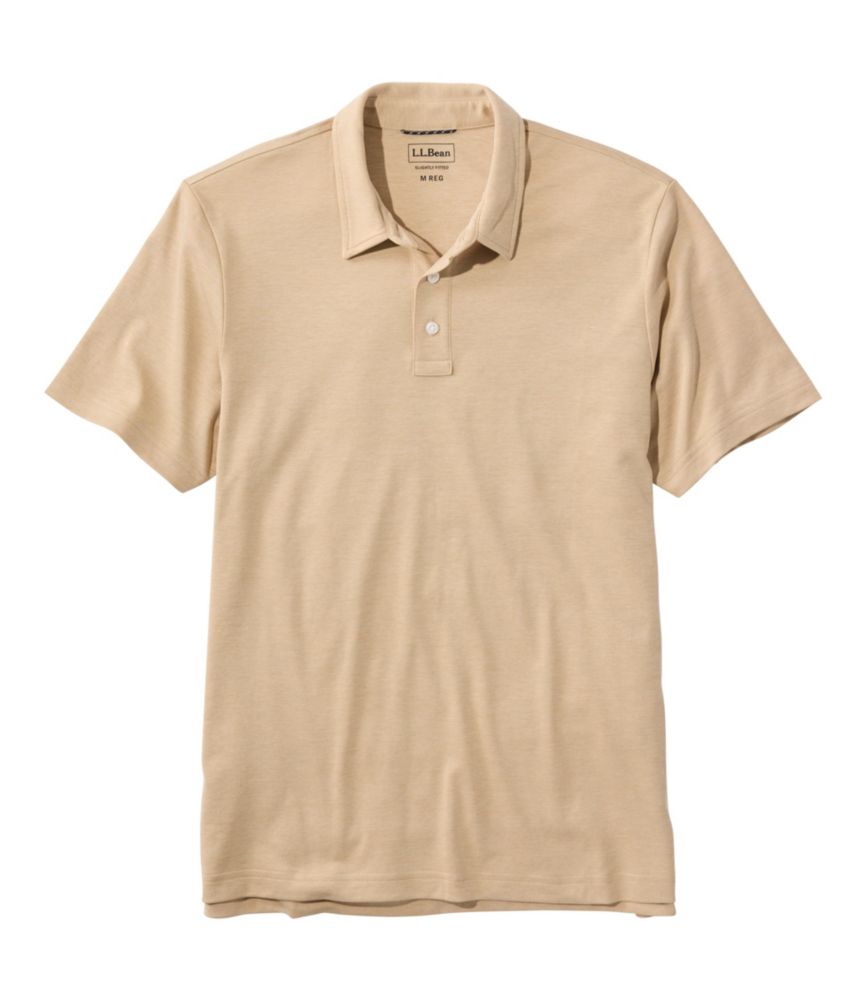 Men's Comfort Stretch Performance® Polo, Short-Sleeve, Slightly Fitted
