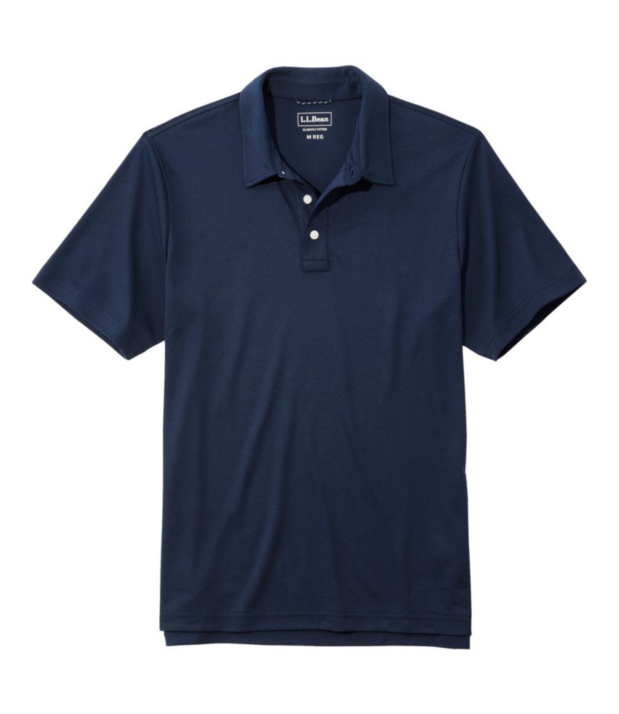 Men's Comfort Stretch Performance® Polo, Short-Sleeve, Slightly Fitted