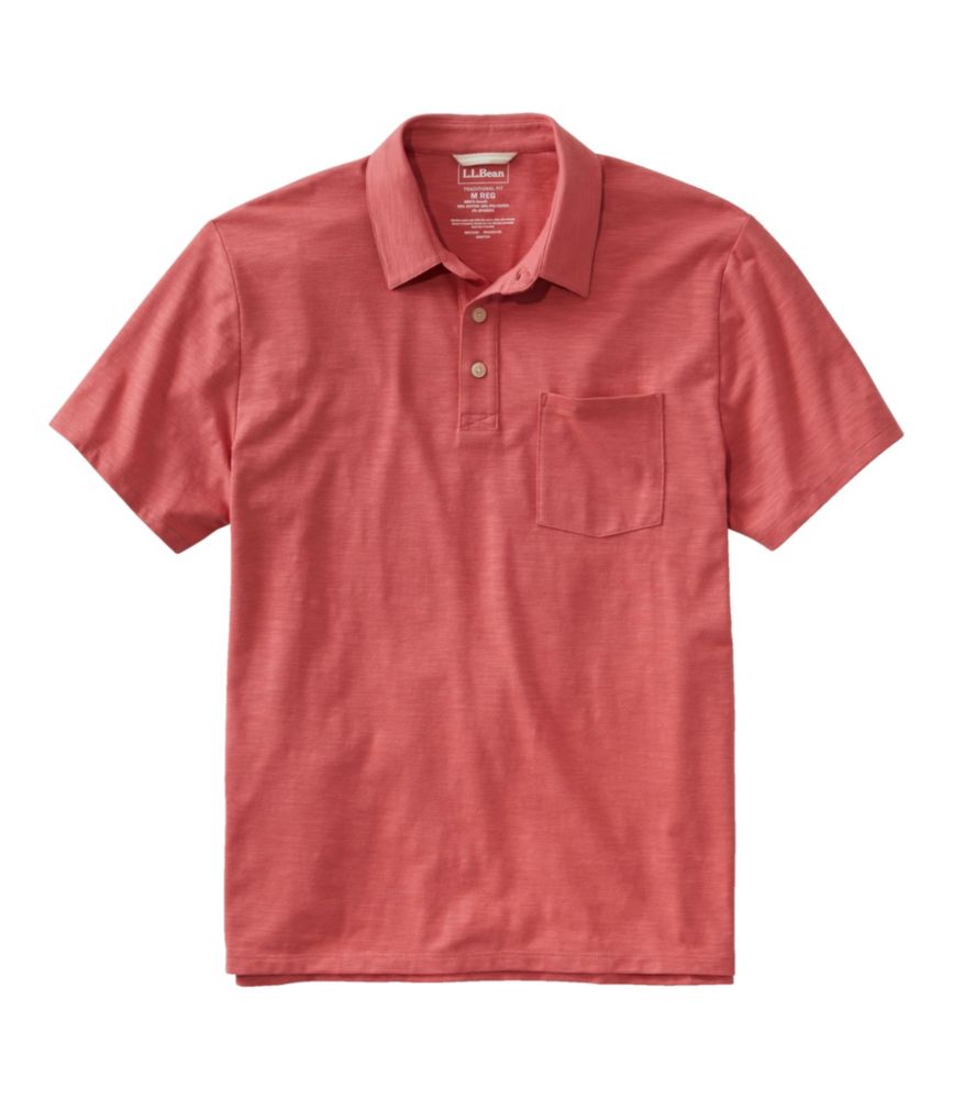 Men's Lakewashed Performance Polo, Short-Sleeve