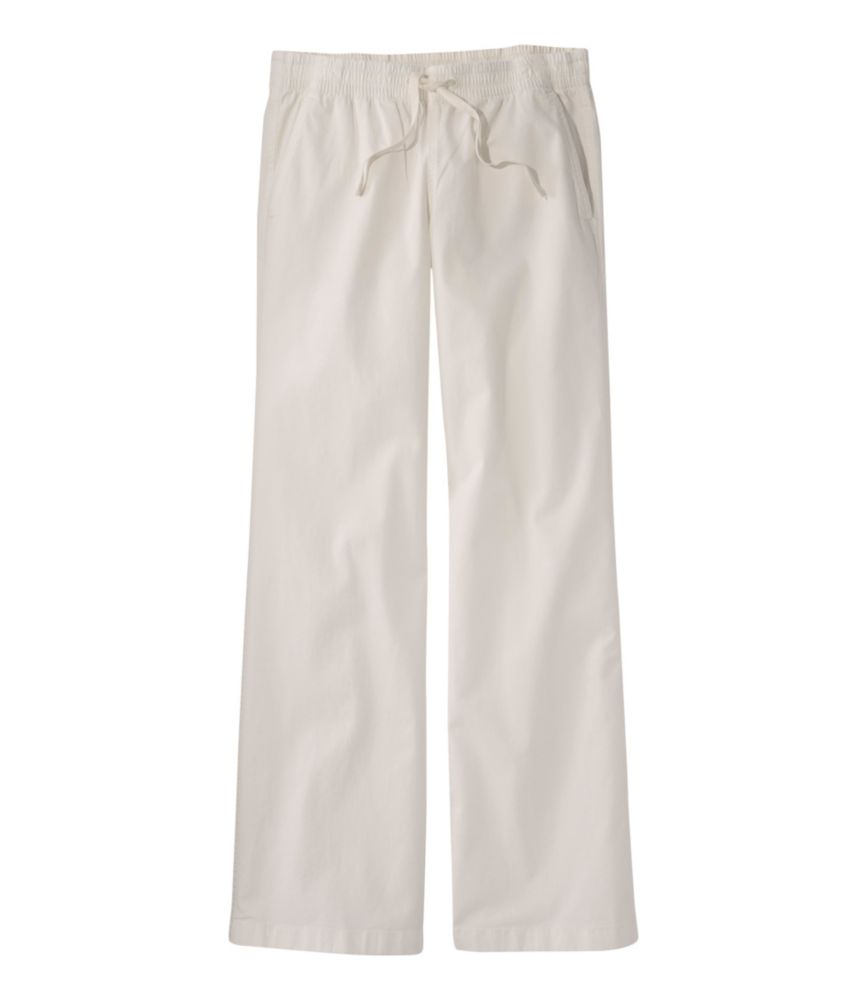 Lakewashed Pull-on Chinos, Mid-Rise Wide-Leg