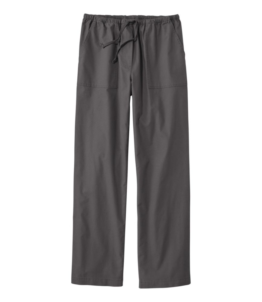 Women's Sunwashed Canvas Pants, High-Rise Straight-Leg