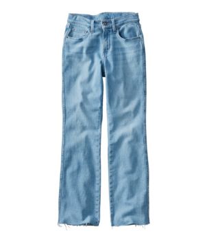 Women's L.L.Bean Everyday Stretch Jeans, High-Rise Mini Bootcut Ankle