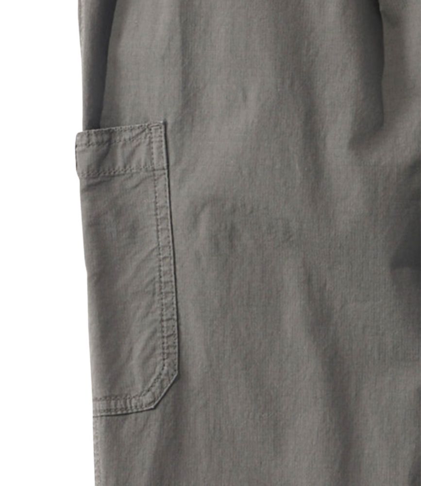 Women's Stretch Ripstop Pull-On Pants, Slim-Leg, Carbon Navy, small image number 6