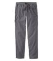 Women's Stretch Ripstop Pull-On Pants, Slim-Leg Fleece-Lined