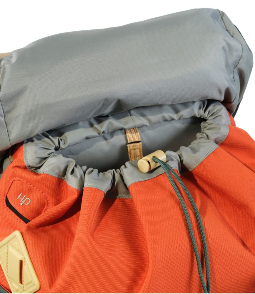 L.L.Bean Continental Rucksack, Color Block, Silver Birch/Rangeley Blue, small image number 5
