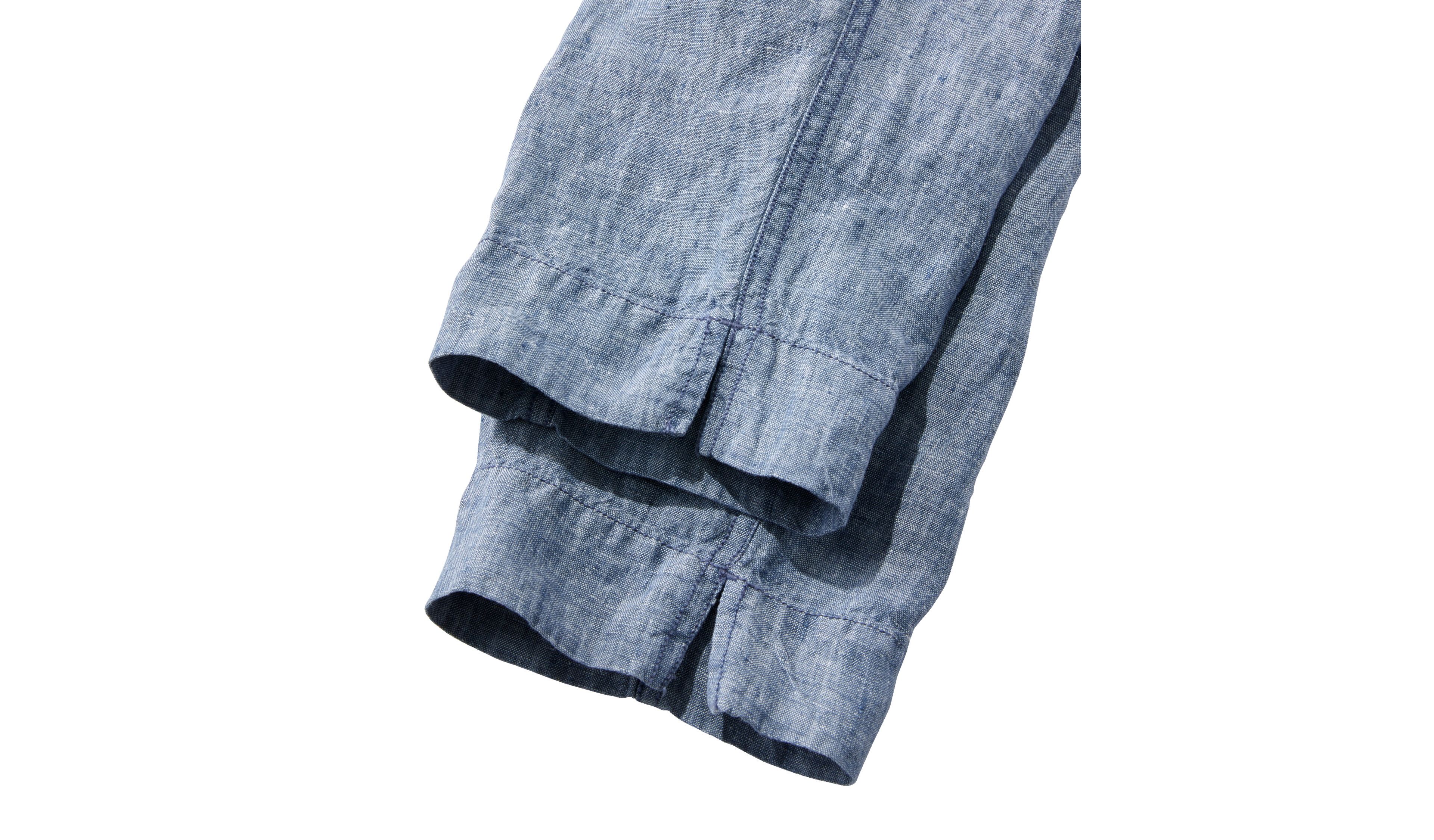 Women's Premium Linen Pull-On Ankle Pants, Mid-Rise Tapered-Leg