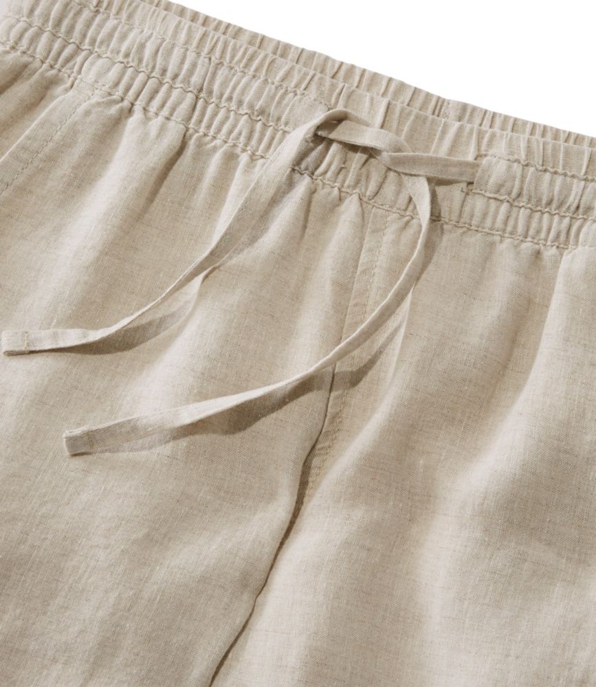 Women's Premium Washable Linen Pull-On Pants