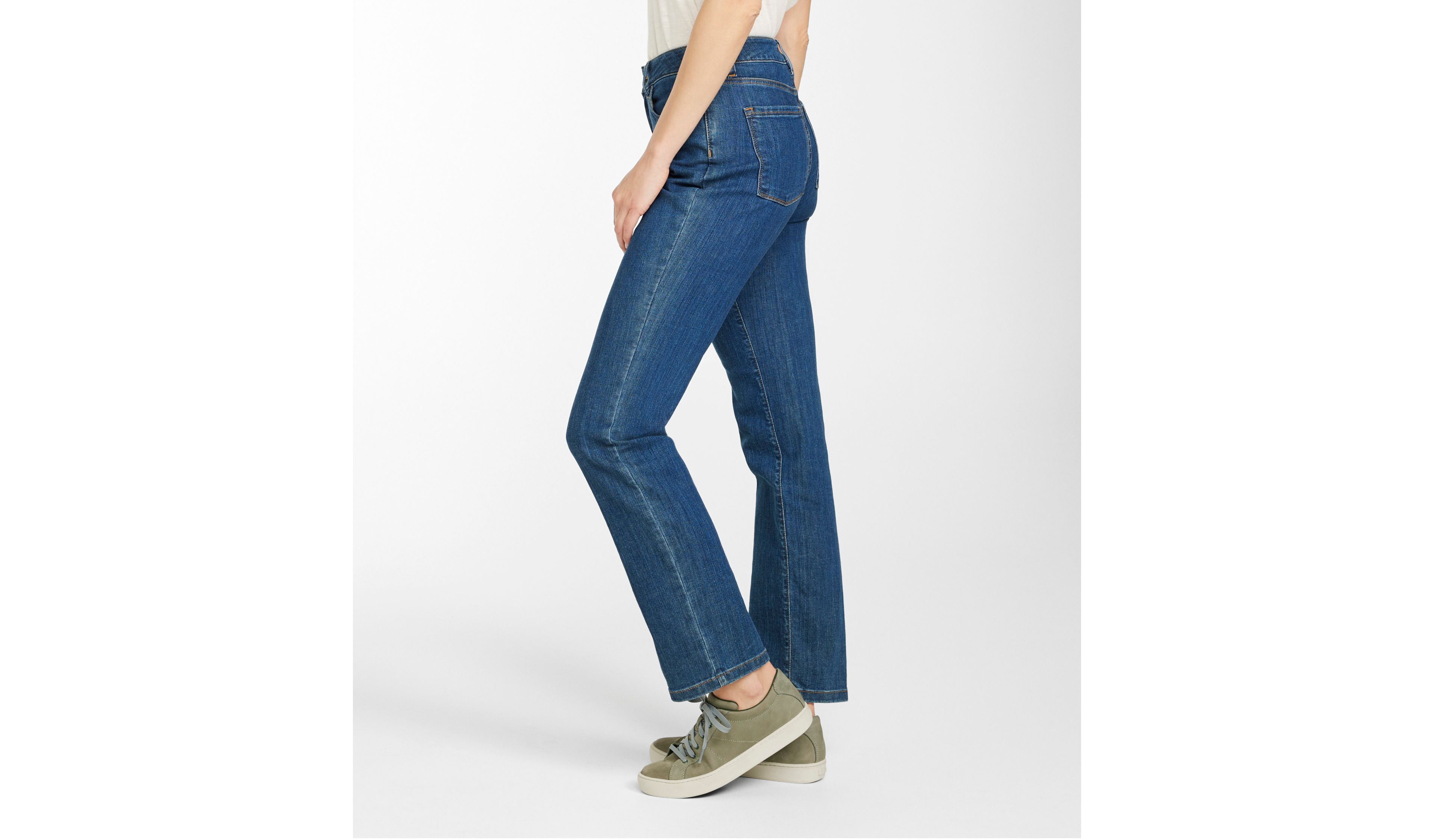 Women's True Shape Jeans, High-Rise Straight-Leg