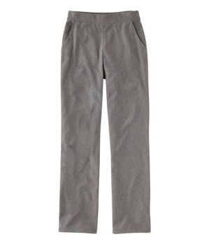 Women's Perfect Fit Pants, Fleece-Backed Straight-Leg