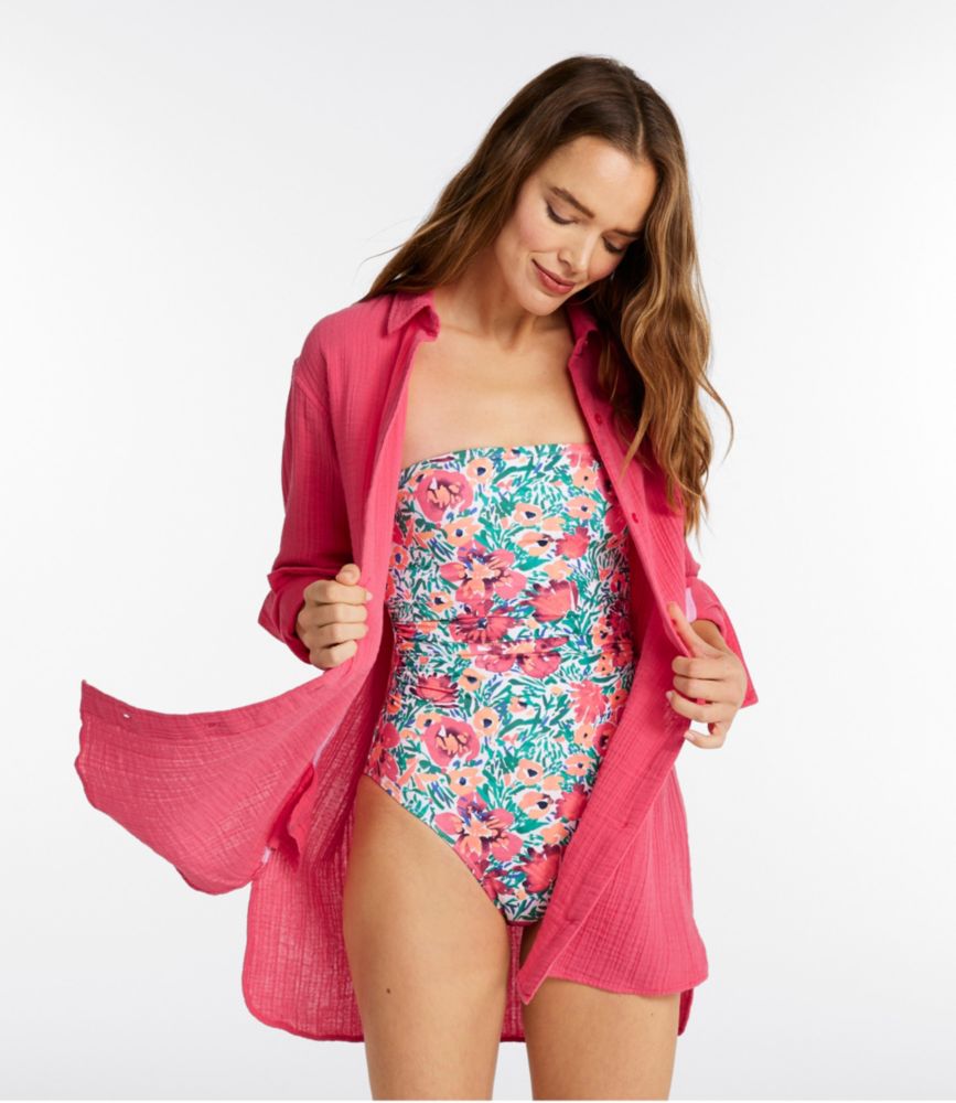 Women's Cloud Gauze Cover-Up Shirt