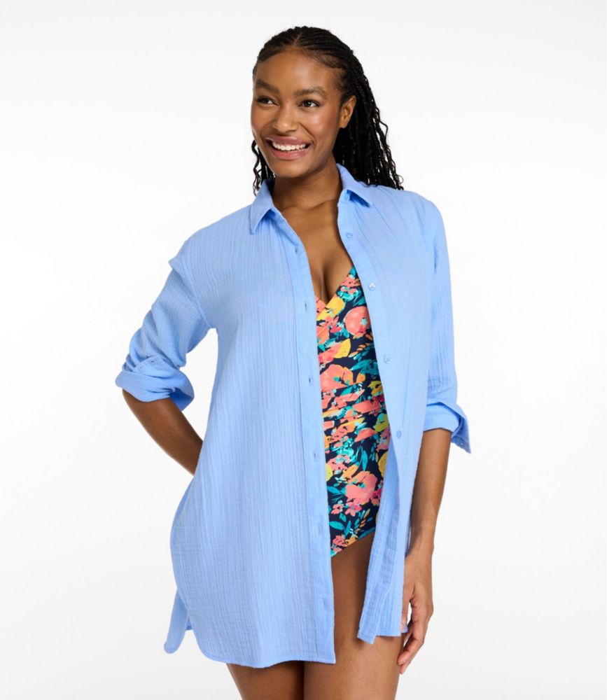Women's Cloud Gauze Cover-Up Shirt