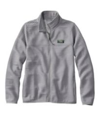 LL Bean Women's Ultrasoft Sweats Gray Full Zip Mock Jacket Item 272009  Large 