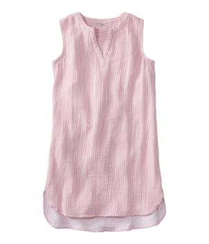 Women's Cloud Gauze Cover-Up Dress, Stripe