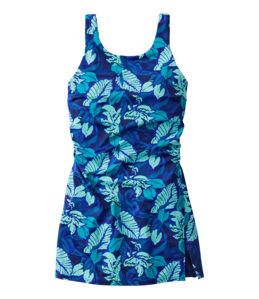 Darkest Navy Tropical Floral