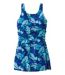 Color Option: Darkest Navy Tropical Floral, $109