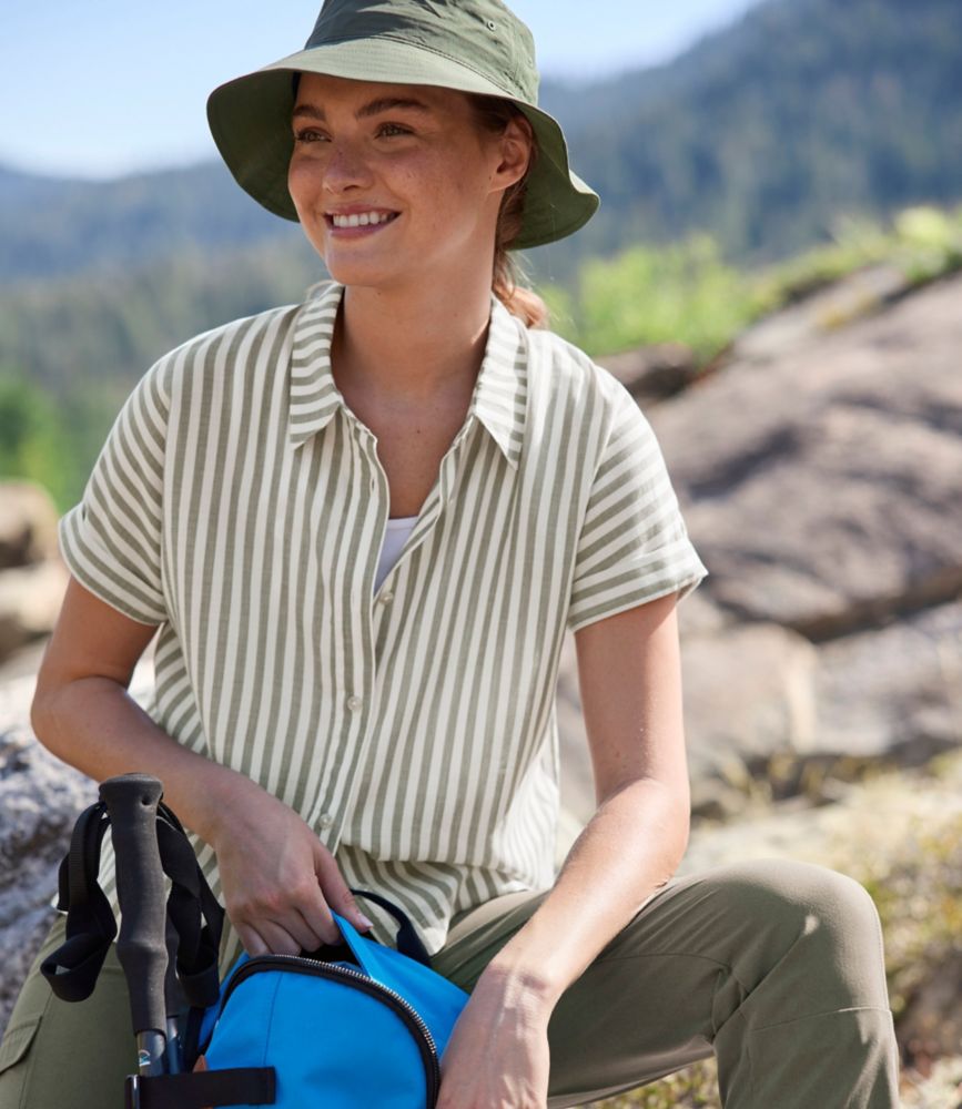 Women's Mountainside Shirt, Blue-Green Buffalo, small image number 6