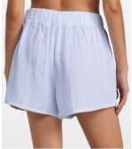 Women's Cloud Gauze Cover-Up Shorts, Stripe