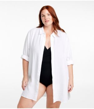 Women's Cloud Gauze Cover-Up Shirt