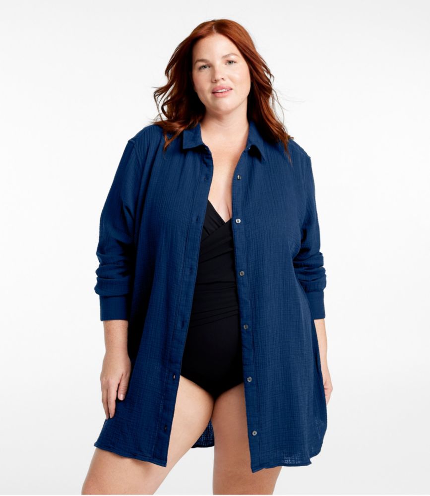 Women's Cloud Gauze Cover-Up Shirt