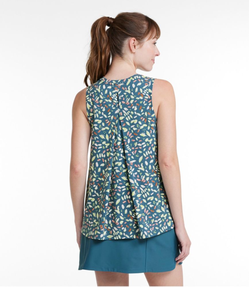 Women's Beyond Soft Tank, Pleat-Back Print, , small image number 3